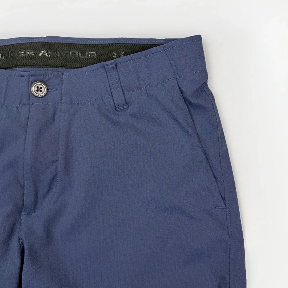 Under Armour Men's Showdown Gray Blue Golf‎ Pants Size 34 Regular Straight